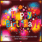 Have A Colorful Birthday! Be Happy!