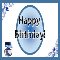 A Blue And White Birthday.