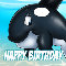 Happy Birthday Cute Whale.