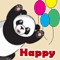 Cute Panda Roll Birthday Wish Special.