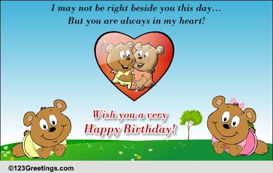 A Cute Birthday Wish For Your Love.