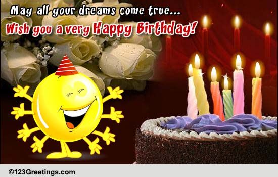 Whole Lot Of Smiles... Free Happy Birthday eCards, Greeting Cards | 123 ...