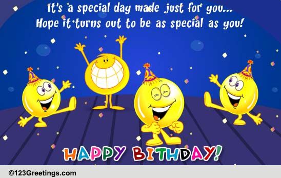 A Special Birthday! Free Happy Birthday eCards, Greeting Cards | 123 ...