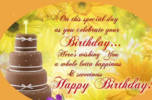 Wishing You Lots Of Happiness! Free Happy Birthday eCards | 123 Greetings
