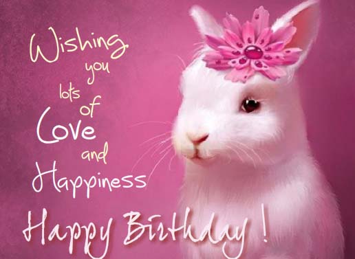 Lots Of Love And Happiness! Free Happy Birthday eCards, Greeting Cards ...