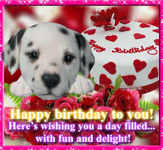 Cute Puppy For Your Birthday. Free Happy Birthday eCards, Greeting ...