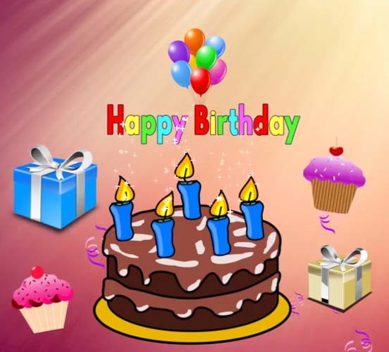 Happy Birthday Cake Celebration Free Happy Birthday eCards | 123 Greetings
