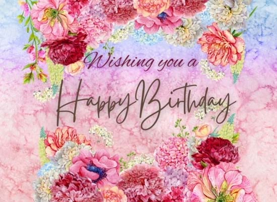 Send Birthday Love & Best Wishes. Free Happy Birthday eCards | 123 ...