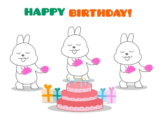 A Cute Birthday Dance Just For You. Free Happy Birthday eCards | 123 ...