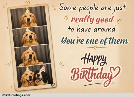 A Fun Happy Birthday Greeting For Them