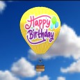Happy Birthday Balloon.