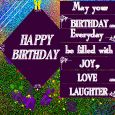 Happy Birthday Joy Smile...