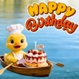 Waddling In With A Birthday Wish
