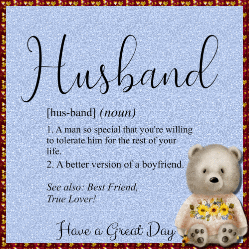 A Husband By Definition.