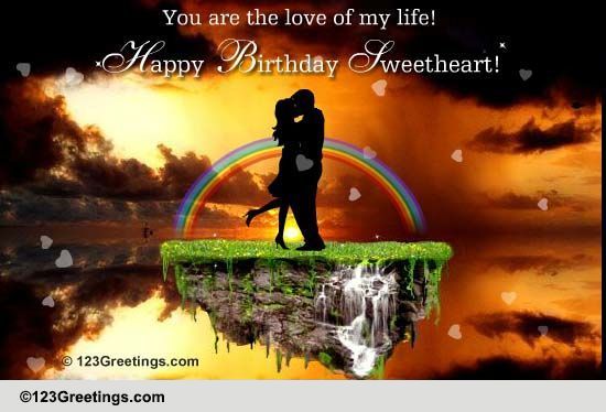 A Birthday Note For Your Love!