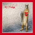 Squirrel With Heart! Husband’s Birthday.