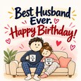 A Fun Birthday Note For Your Husband