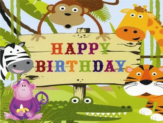 Cute Birthday Card For Young Ones. Free For Kids eCards, Greeting Cards ...