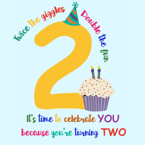 Happy 2nd Birthday Free For Kids ECards Greeting Cards 123 Greetings