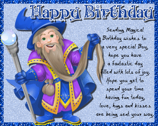 Wizard Wishes For A Special Boy.
