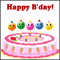 Birthday Candy Smiles Cake!