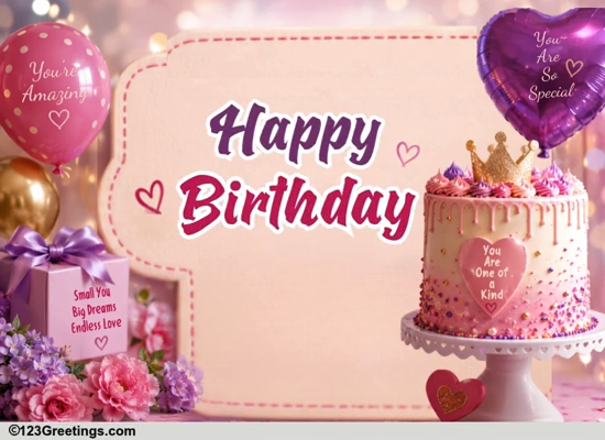Birthday Wish For Granddaughter.