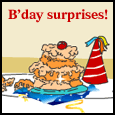 Find Birthday Surprises!