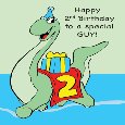 2nd Birthday Dinosaur.