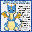 Dragon Wishes For Grandson