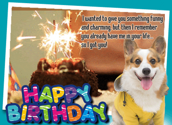 A Cute Birthday Message For You.