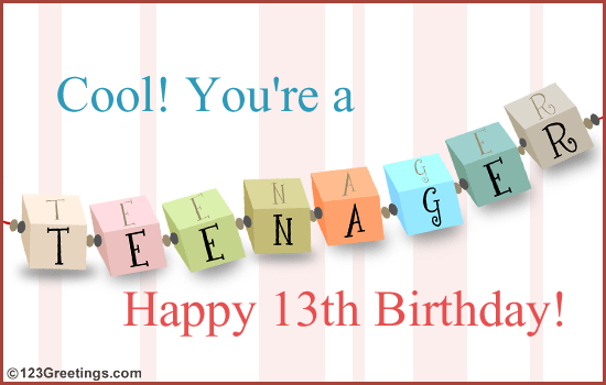 13th Birthday Wish!