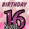 Happy Sweet 16th Birthday To You...