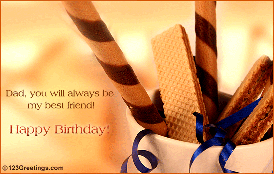 Birthday Wish For Dad! Free For Mom & Dad eCards, Greeting 