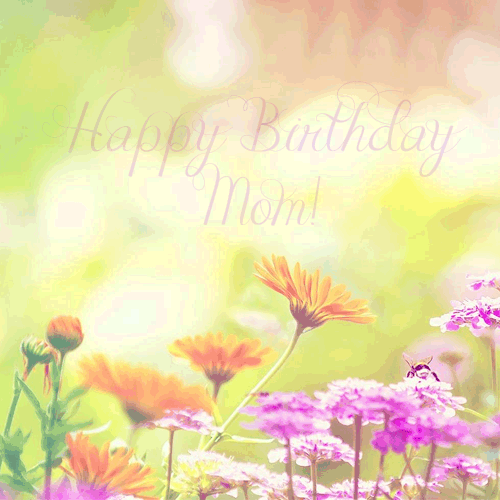 Happy Wonderful Birthday Mom.