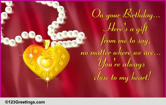 A Beautiful Birthday Message For Mom.
