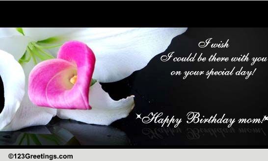 A Sweet Birthday Ecard For Mom.