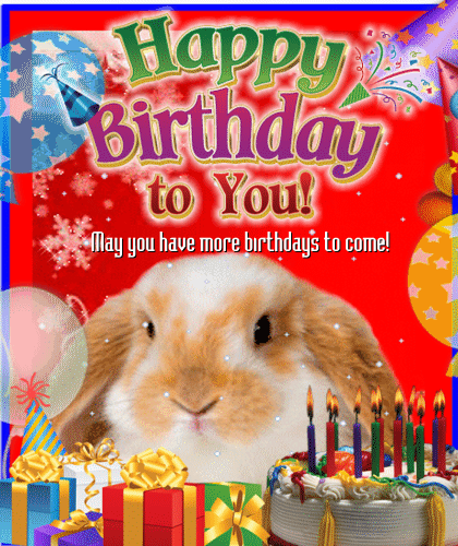 A Cute Pet’s Birthday Wish Card