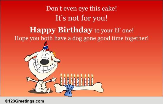 Pet Dog's Birthday! Free Pets eCards, Greeting Cards | 123 Greetings