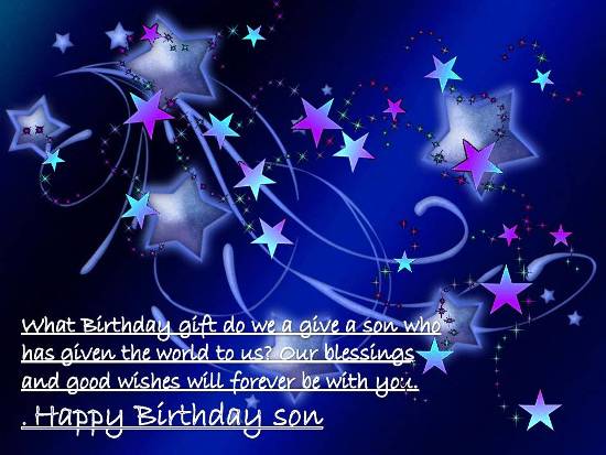 Heartfelt Birthday Greetings For Son. Free For Son 