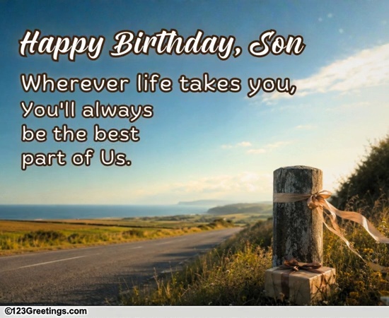 Birthday Blessings For Your Son