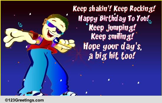 Birthday Songs Cards, Free Birthday Songs Wishes, Greeting Cards | 123
