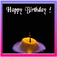 Birthday Candles and Message For You!