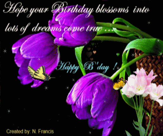 Birthday Blossoms!