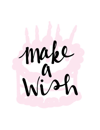 Make A Wish.