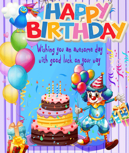 A Happy Birthday Wish For Someone. Free Birthday Wishes eCards | 123 ...