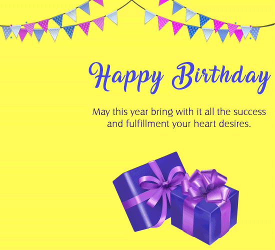 Heart Desire Birthday Wishes