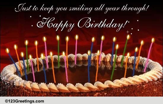 Wish You Smile And Happiness Always! Free Birthday Wishes eCards | 123 ...