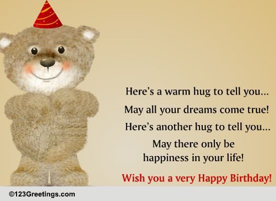 Only Happiness In Your Life. Free Birthday Wishes eCards, Greeting ...