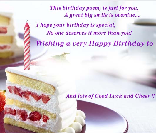 Personal Birthday Wishes... Free Birthday Wishes eCards, Greeting Cards ...