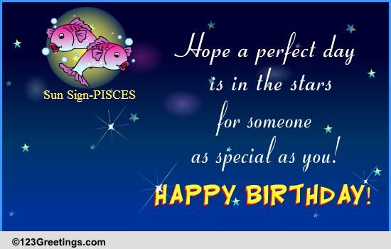 Happy Birthday Wishes and messages to share with friends, boss and spouse  for Pisceans